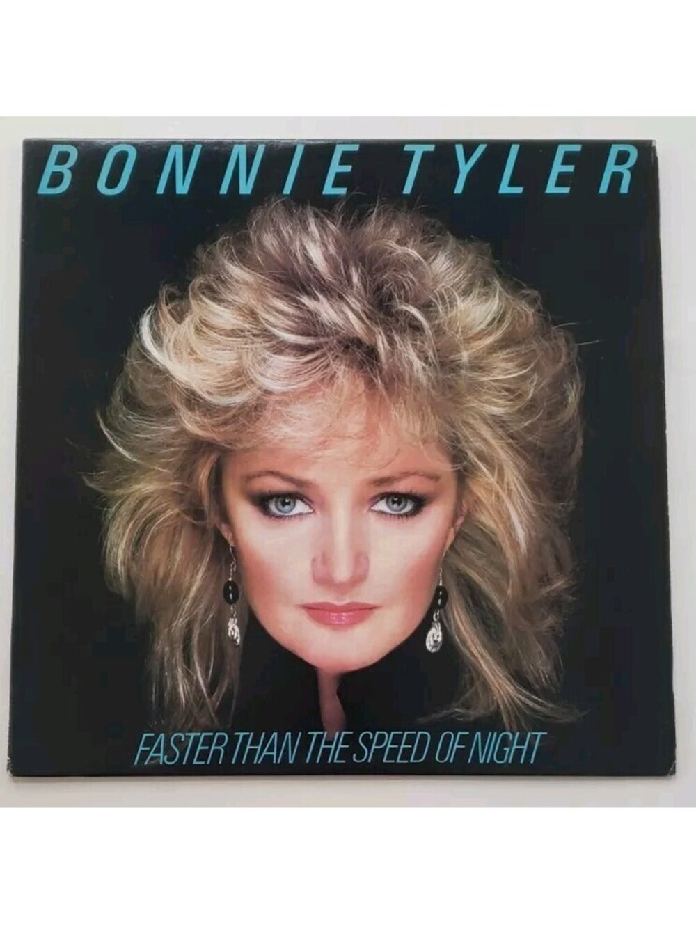 VTG Vinyl Bonnie Tyler Faster Than The Speed Of Night POP Columbia Records